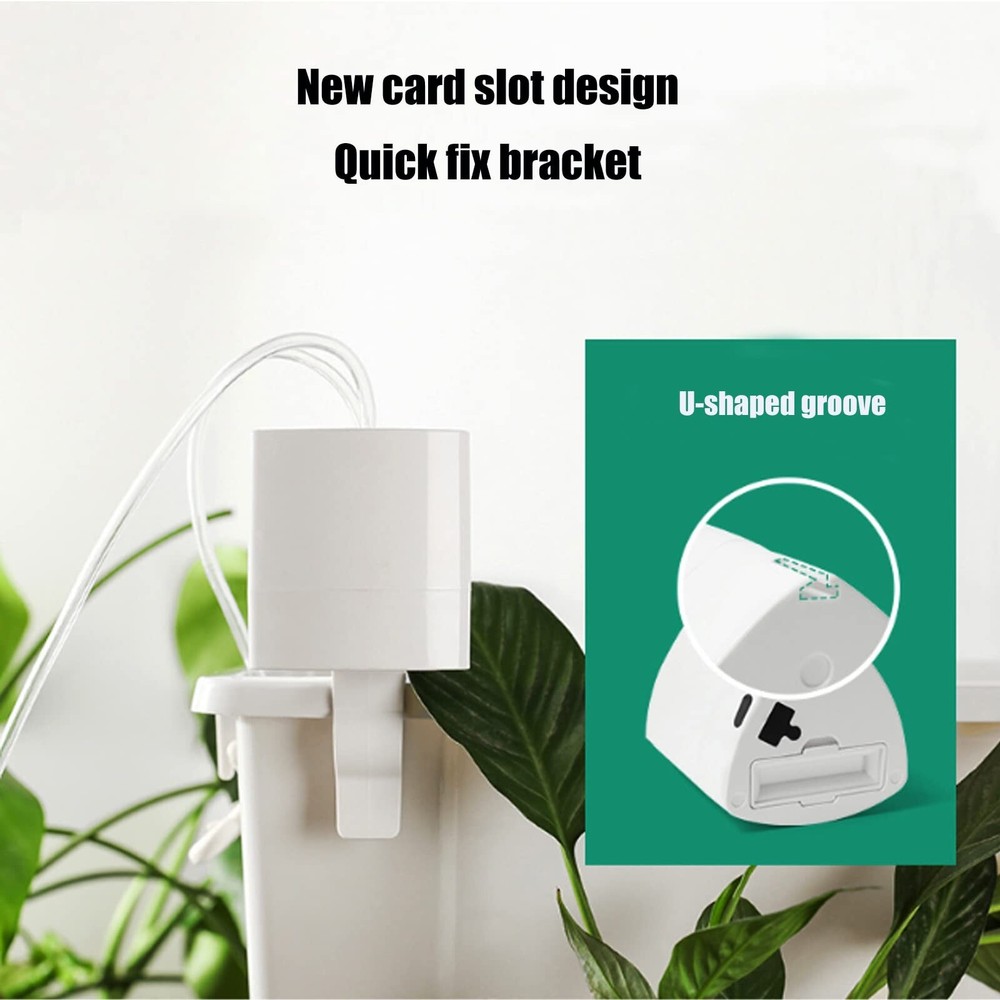 Automatic Plant Waterer Indoor | Programmable Drip Irrigation Kit with USB Po...