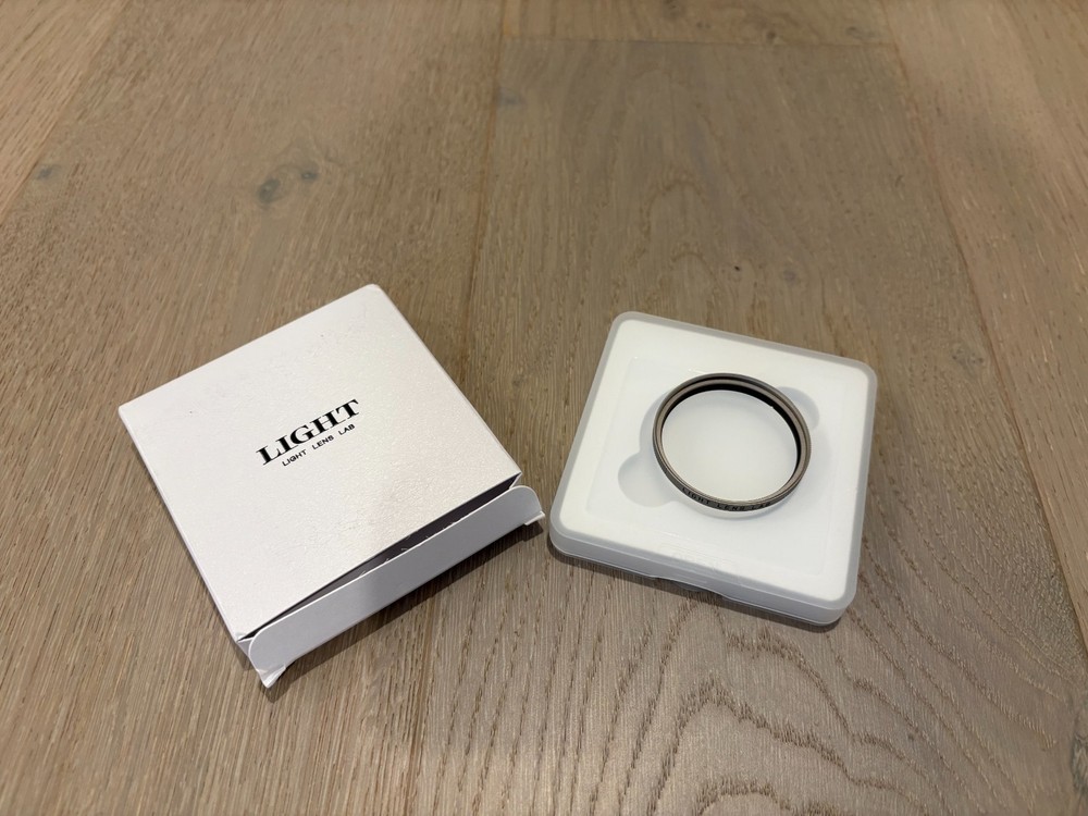 Light Lens Lab 46mm UV filter E46 In Titanium