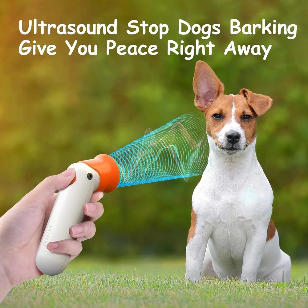 Ultrasonic Dog Repeller Anti Bark Device Stop Barking Training Tool, 30FT Range