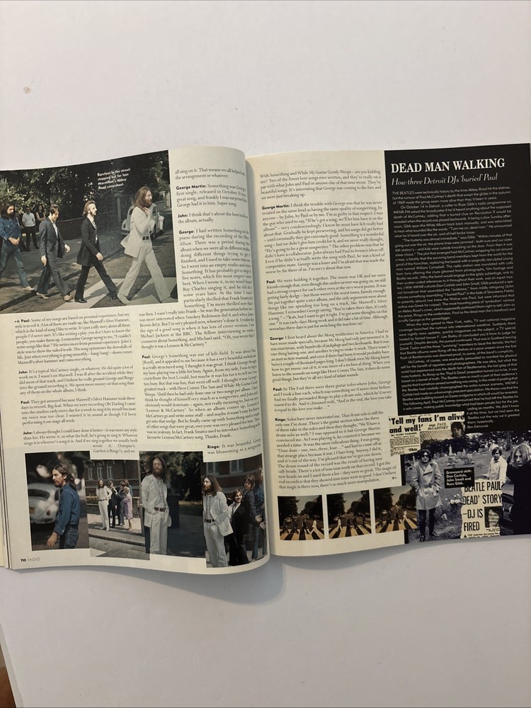 TWO 2000 Original EXCELLENT CONDITION BEATLES MAGAZINES, Goldmine & MOJO