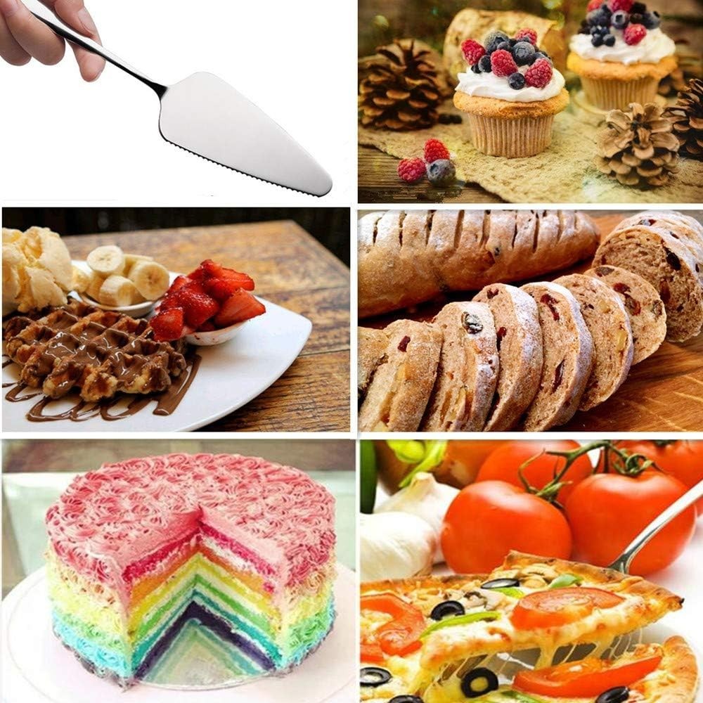 Stainless Steel Pizza Pie Cake Server Set