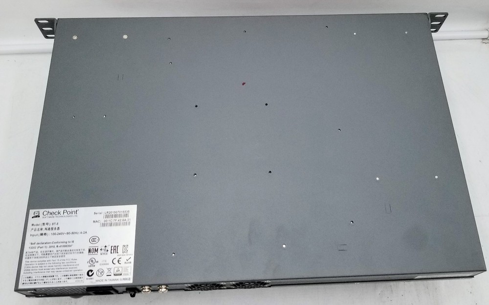 Check Point ST-5 Firewall Security Appliance - 4-Port