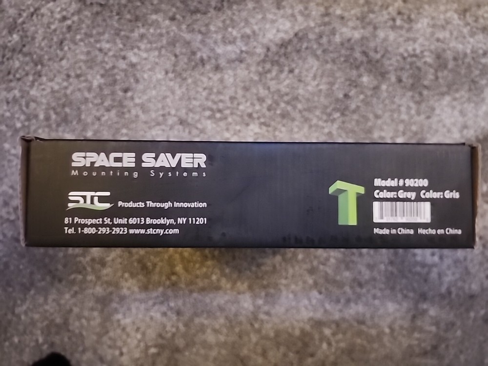 Space Saver Mounting Systems Tilting Panel TV Wall Mount Grey Model #90200