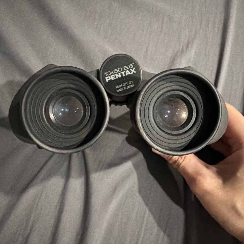 Pentax 10x50 6.5° Binoculars. Please Read Description.