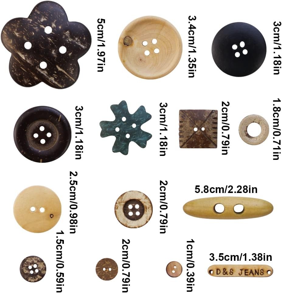 TCOTBE Extra Small, Large, Medium, Assorted,Mixed Colors,Brown,Coffee