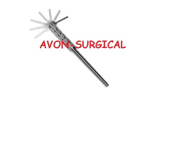 ROUND PATTERN ADJUSTABLE 7 WAYS SCALPEL HANDLE #3 SURGICAL DENTAL IMPLANTS