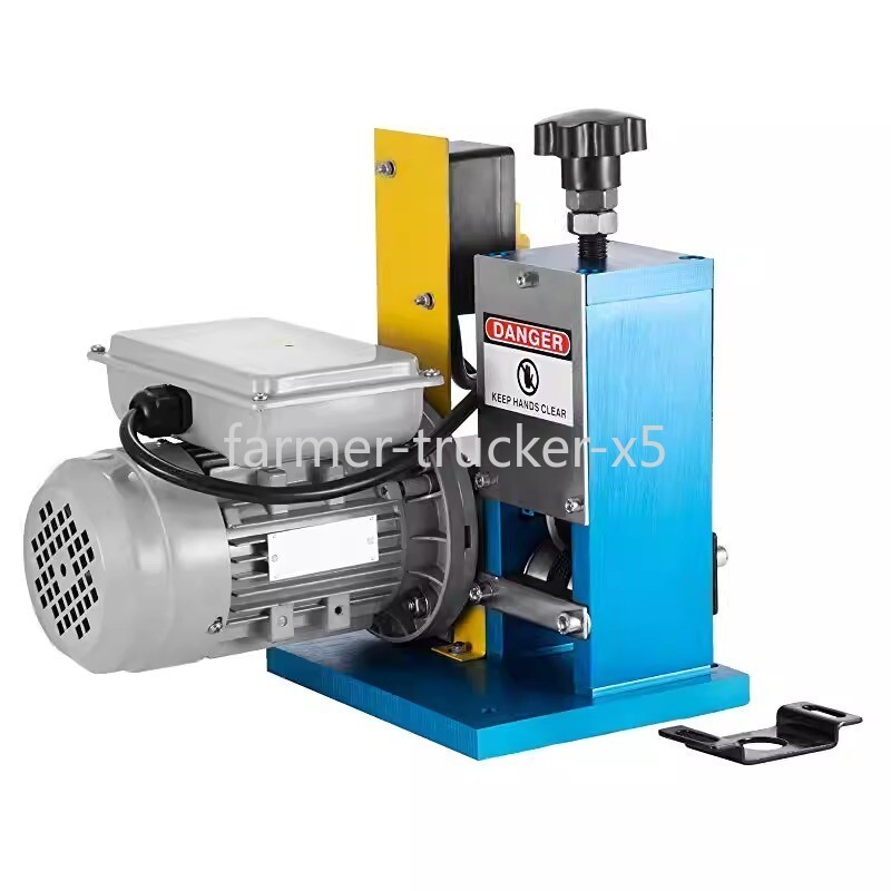 With Motor Scrap Copper Wire Small Pulling Horizontal Wire Stripping Machine