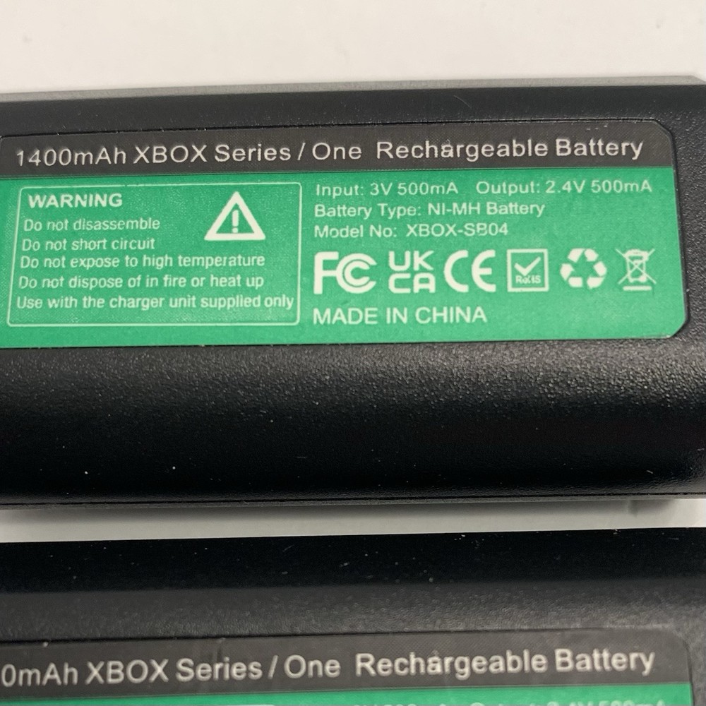 Original Xbox Series One Rechargeable Controller Batteries 2 Microsoft