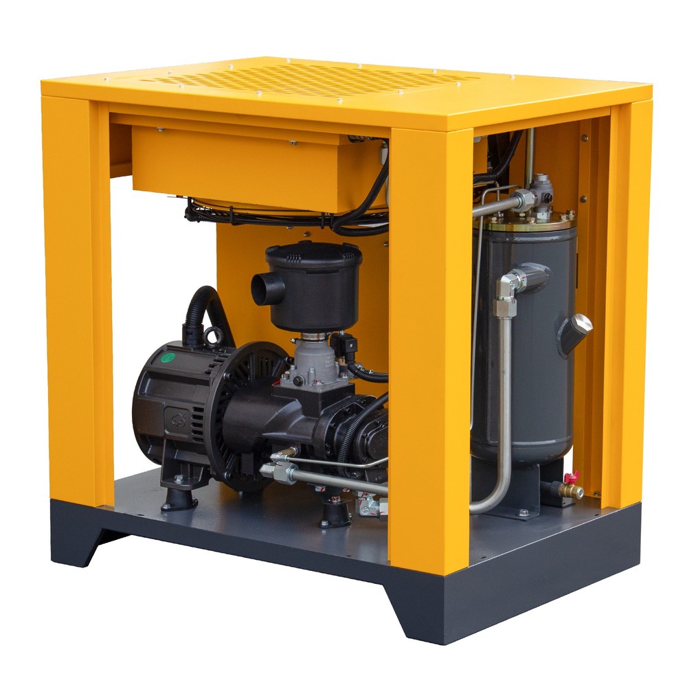 20HP 230V 1Ph/3 Ph Variable Frequency Rotary Screw Air Compressor 81CFM@115PSI