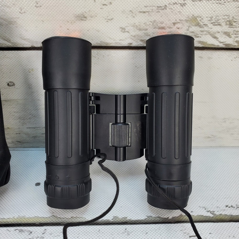 Humvee Compact Binoculars 12x25 DCF 96M/1000M 4" With String Read Description