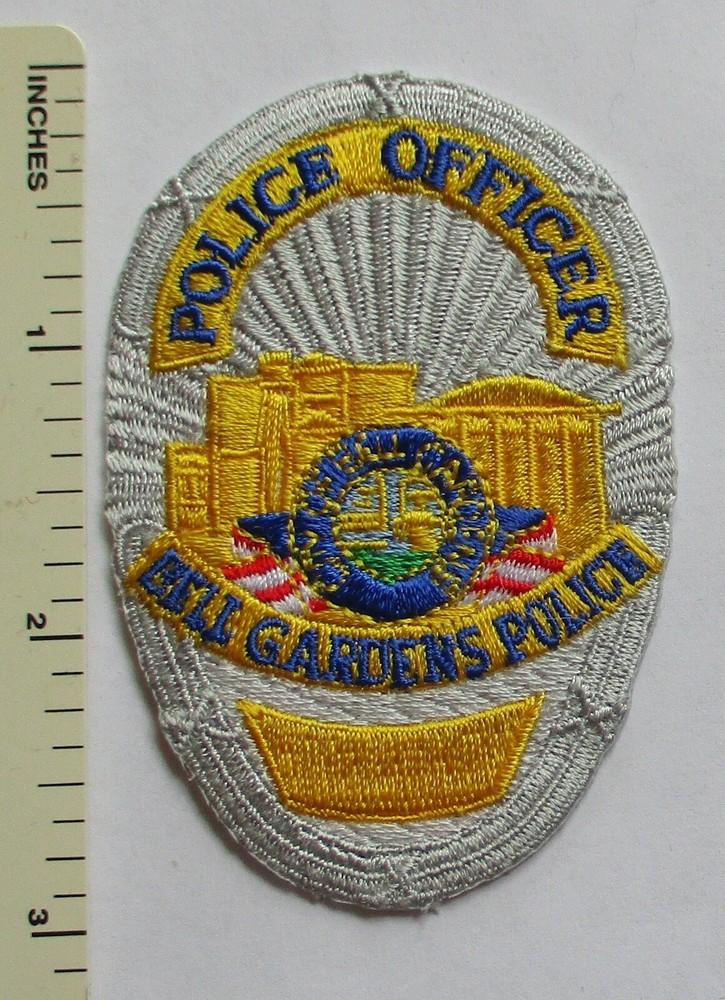 BELL GARDENS CALIFORNIA POLICE PATCH 3-Inch Original