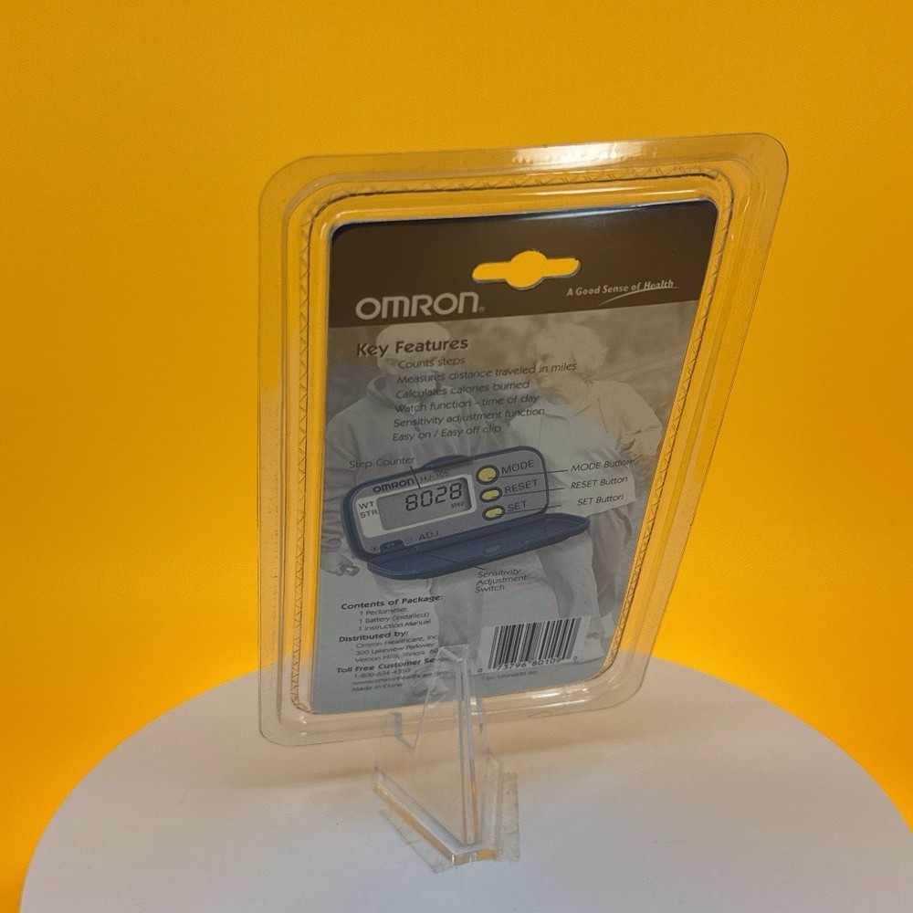 Copied - Omron Pedometer - Track Steps Without a Smartphone!