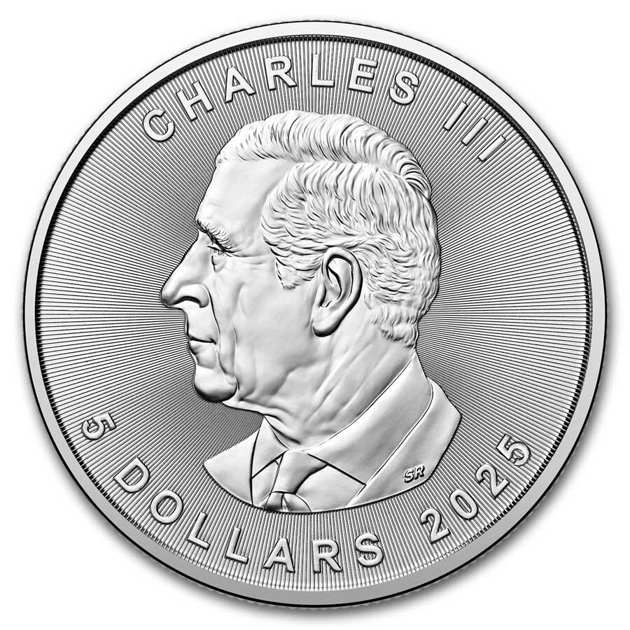 2025 Canada 1 oz Silver Maple Leaf BU