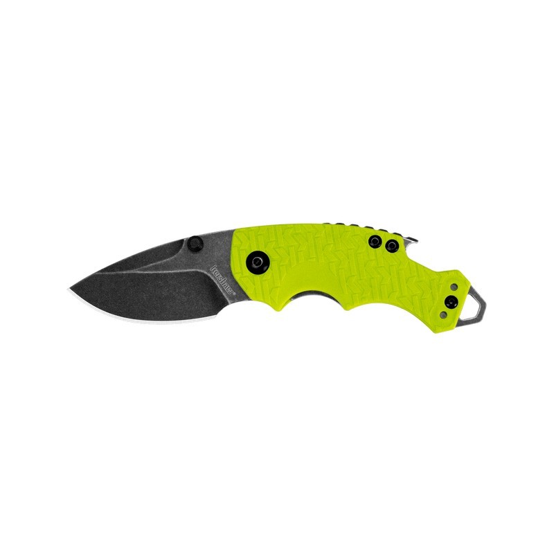 Kershaw 8700LIMEBW Shuffle, Lime Blackwash Folding Knife Drop Point 2.40"