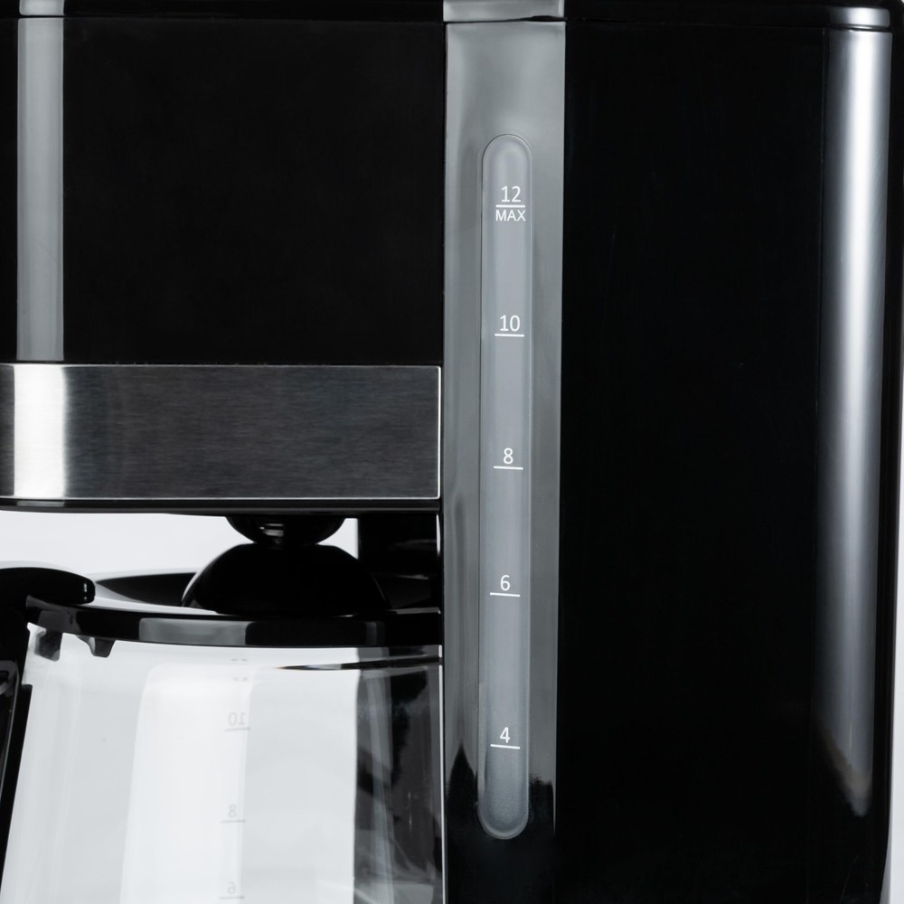 Programmable 12 Cup Drip Coffee Maker, Coffee Machine with Glass Coffee Pot