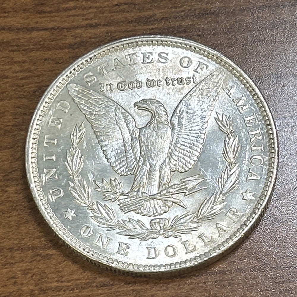 1891 $1 Morgan Silver Dollar Choice BU Uncirculated