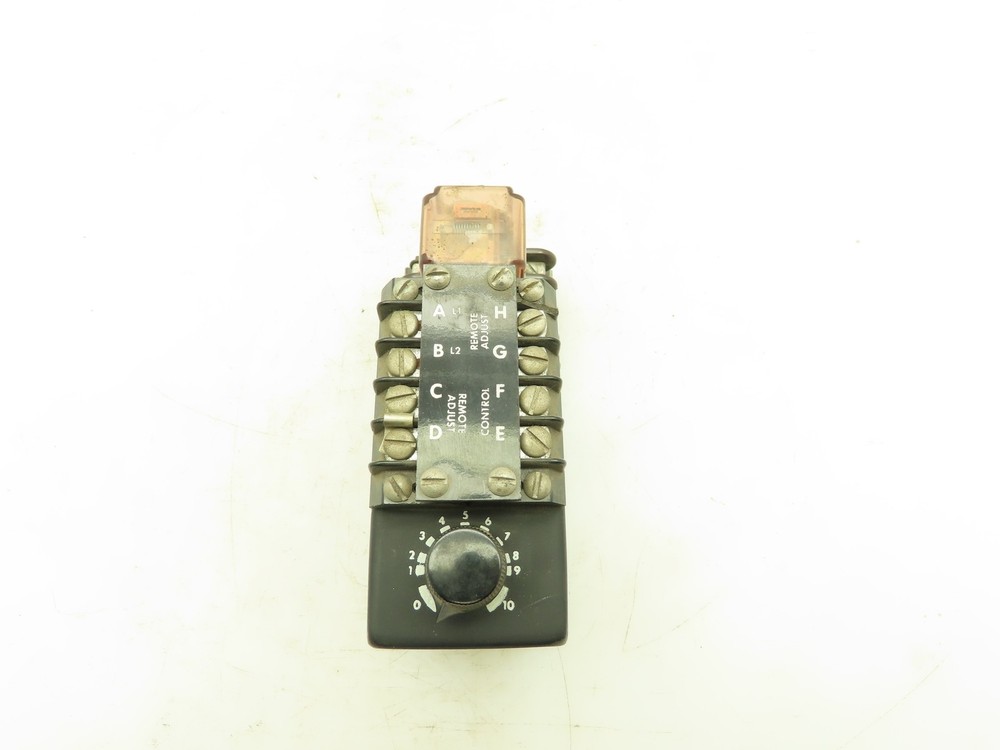 Industrial Controls 1010-2F4B Solid State Timer 230V Input 115V Output 24V Relay