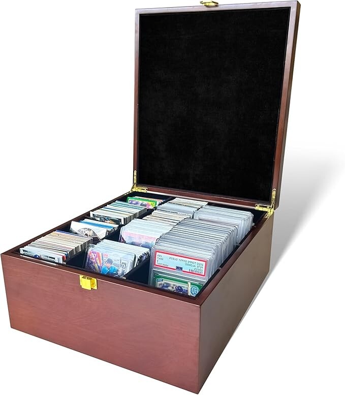 Premium Baseball Card Storage Box - Trading Card Storage Box