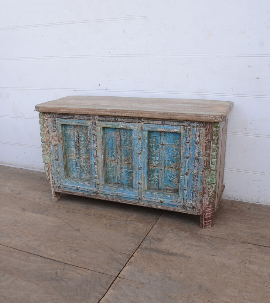 Reclaimed Teak Wood Trunk with storage