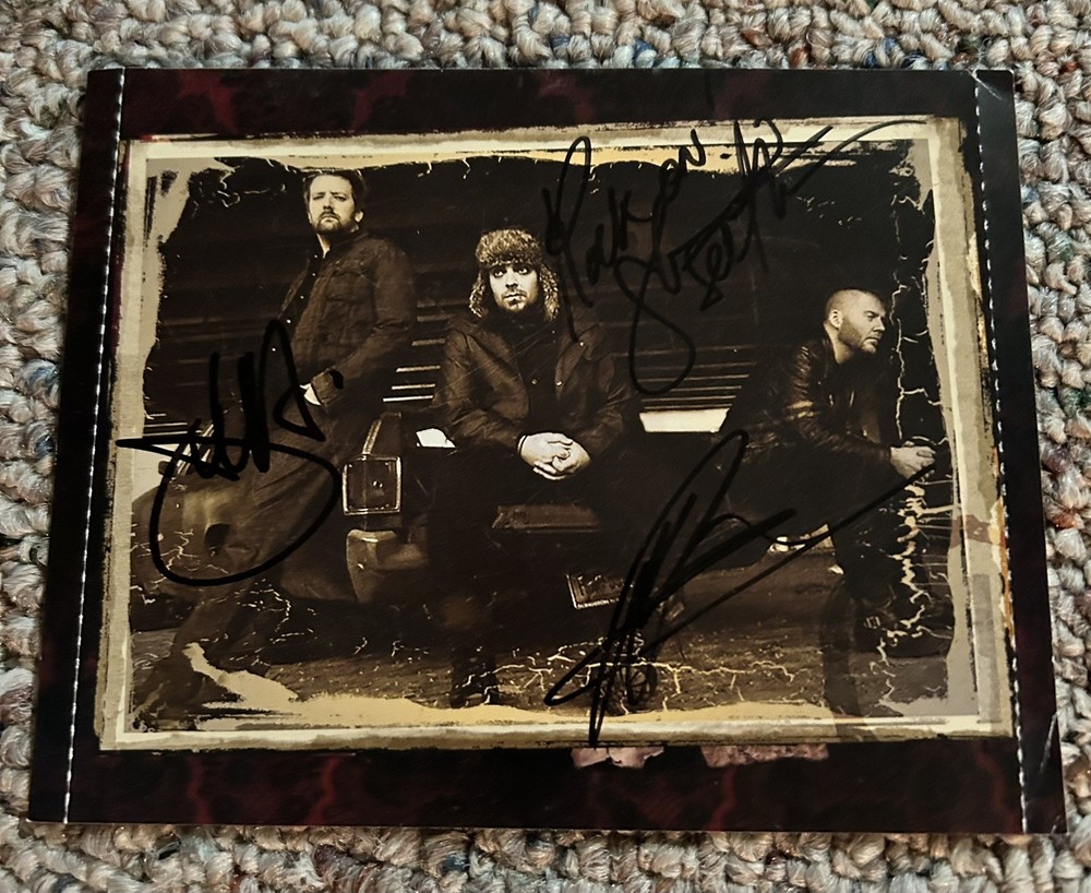 Seether Holding Onto Strings Better Left to Frayed- *Insert only -Autographed