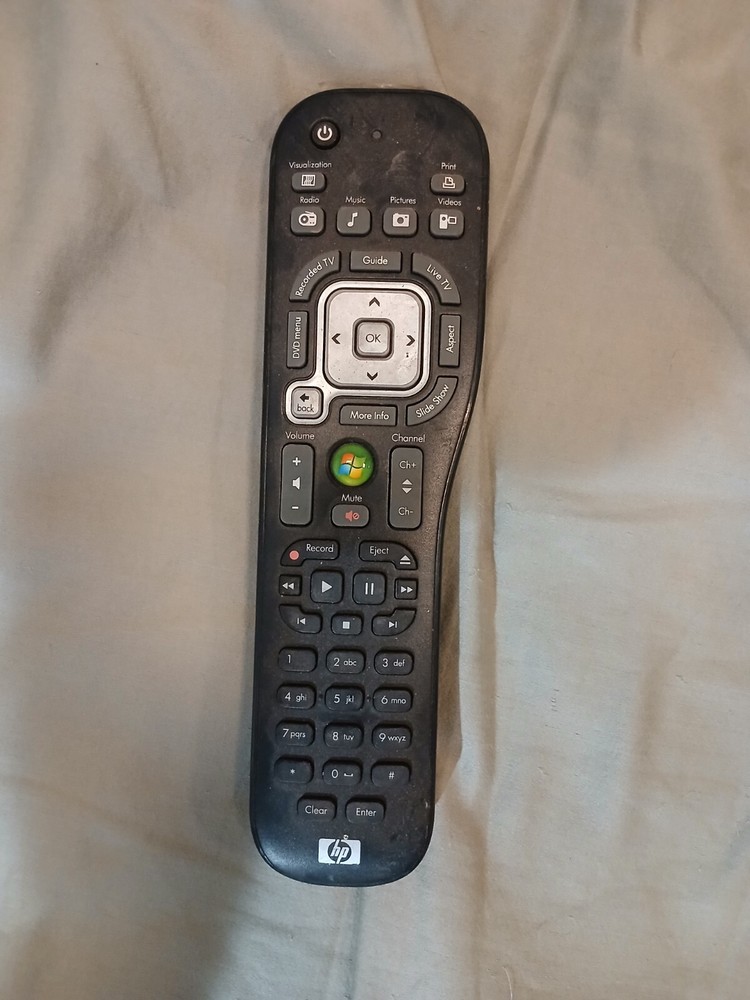 HP Touchsmart Windows PC Media Center Remote Control 5070-2583 Tested Works