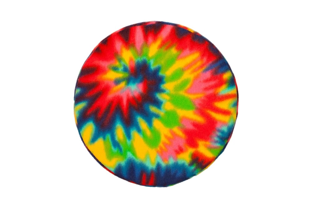 Stone Thrones Drum Seat Cover 'Small Round 12-13' Tie Dye