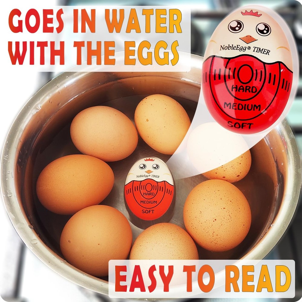 Egg Timer Soft Medium Hard Boiled Kitchen Digital Egg Cooker Boiling Boil