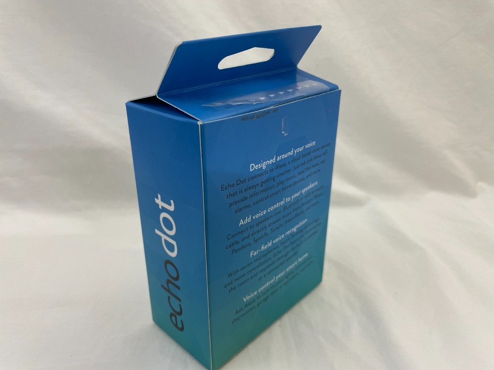 Amazon Echo Dot (2nd Generation) Smart Speaker - Never Used - Open Box - Black