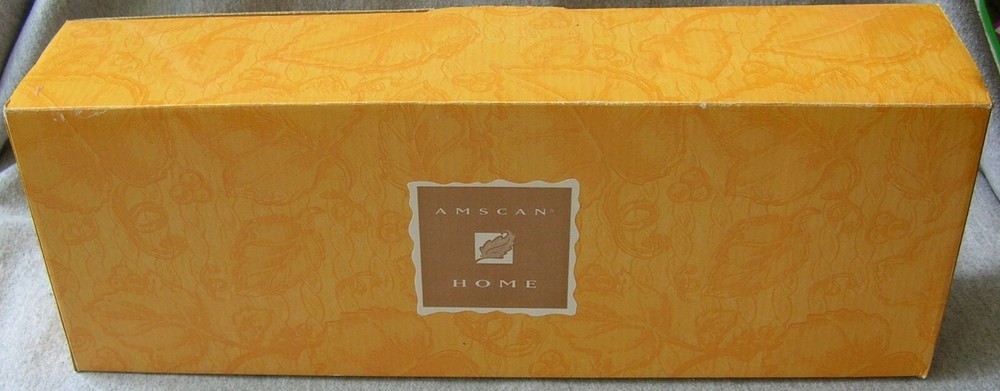 Amscan Home "Wheat" Ceramic Olive Dish NIB