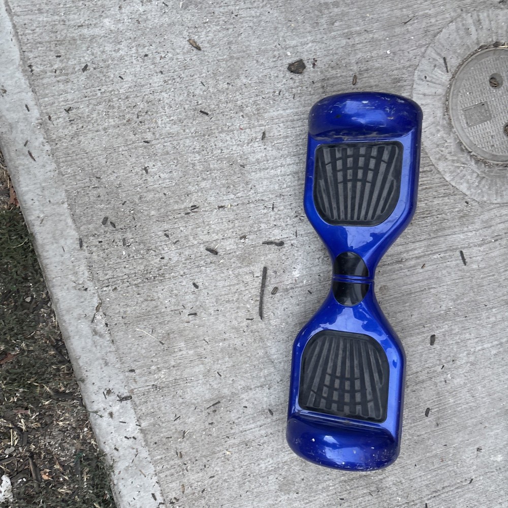 Good Working Hover Board (used) With Charger purple medium sized hover board