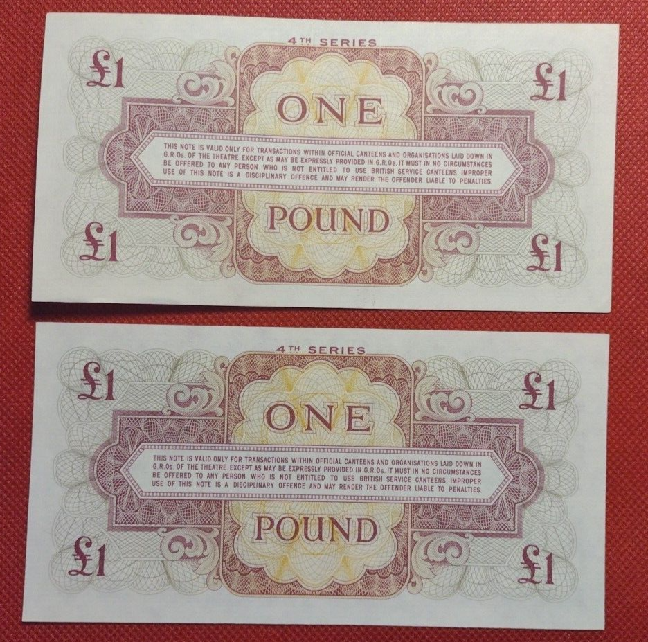 British Armed Forces Special Vouchers (B151)
