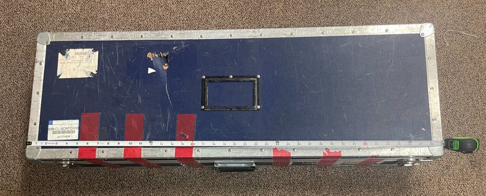 Large UTILITY Trunk ATA Road Case w/ Insert / Insulation