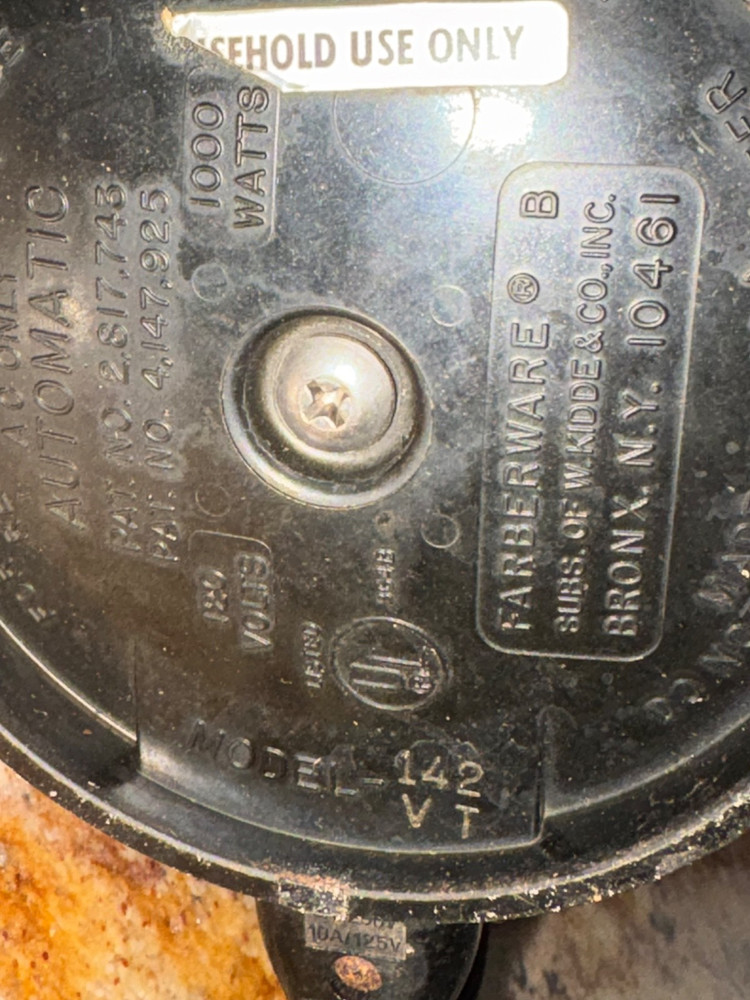 Vintage Farberware Superfast Fully Automatic Percolator Model 142 Retro WORKS