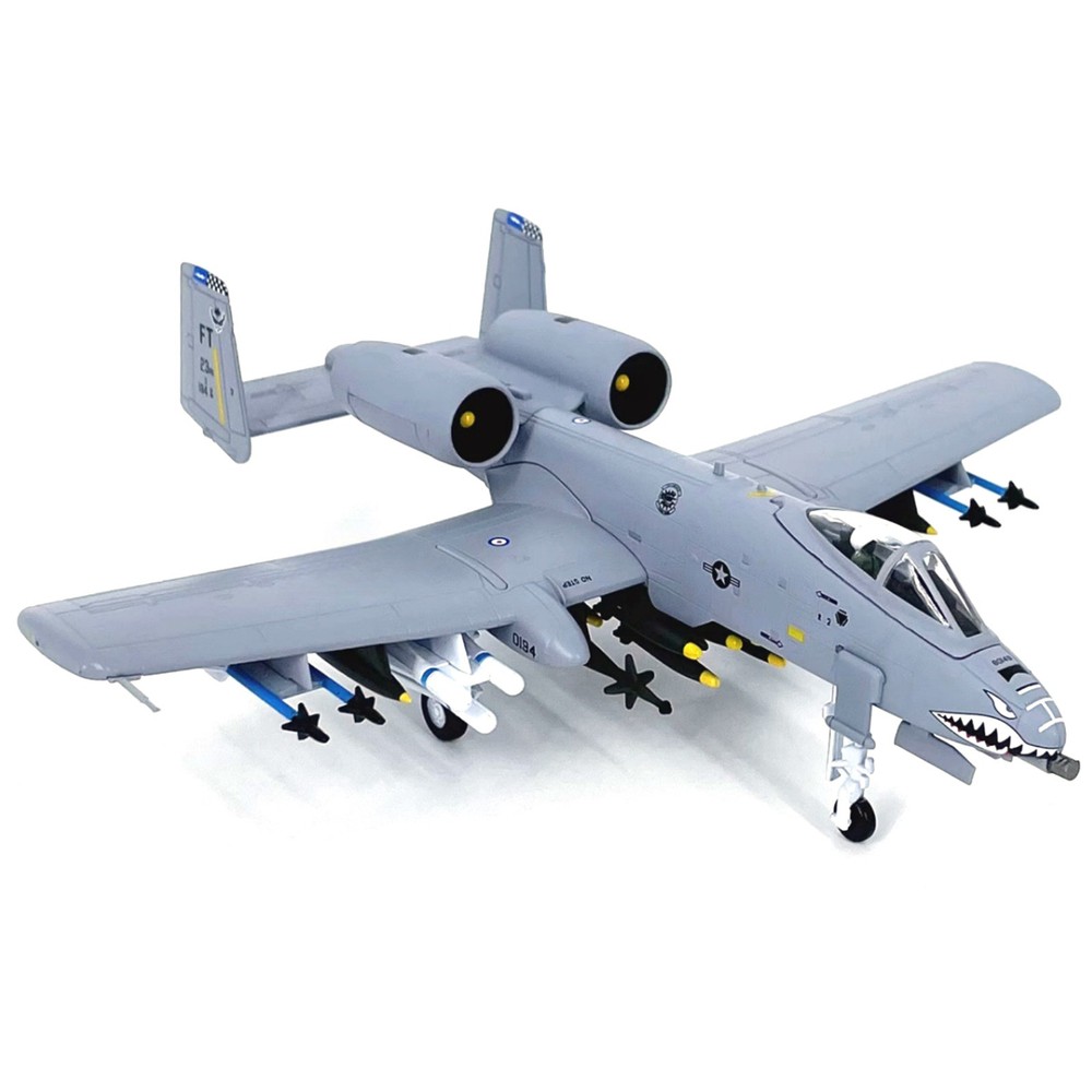 1:100 Scale US A-10A Attack Plane Finished Prototype Military Airplane Model