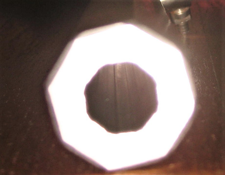 Muzzleloader Barrel 0.45" Cal, 7 7/8" long x 15/16", Tang