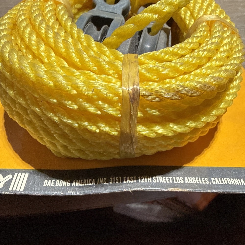 Nylon Rope Multi-purpose lifting pulley system