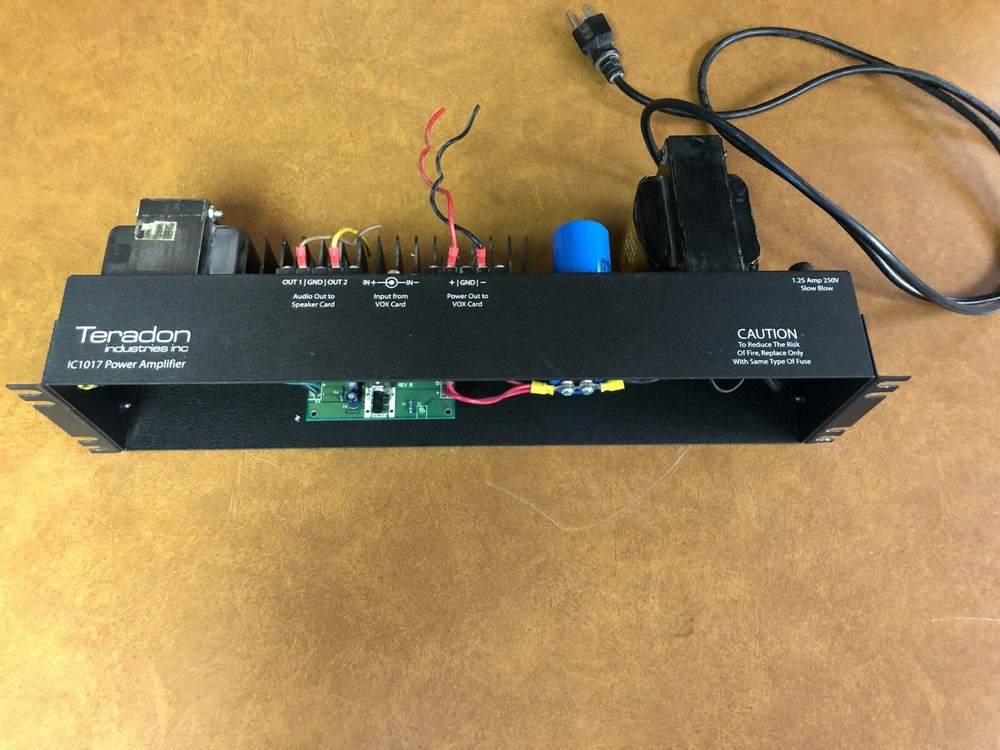 Teradon IC1017 Power Amplifier