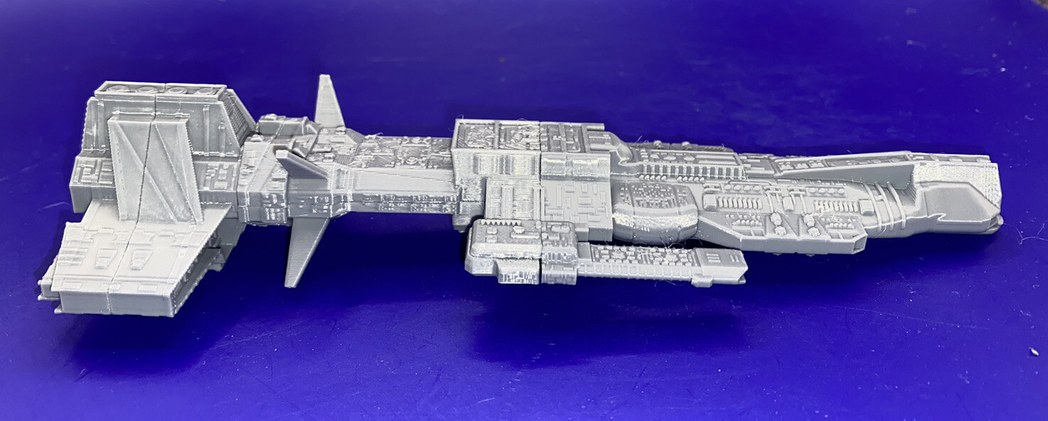 Stargate Atlantis Compatible - Ancients Aurora Class Battleship, Lantean (18cm)