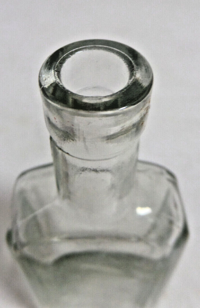 Medicine bottle unmarked bottle antique EMPTY