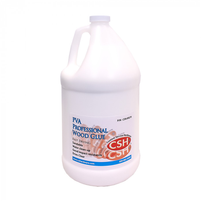 Fast Setting White Wood Glue, 1-Gallon