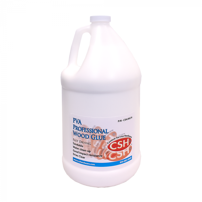 Fast Setting White Wood Glue, 1-Gallon