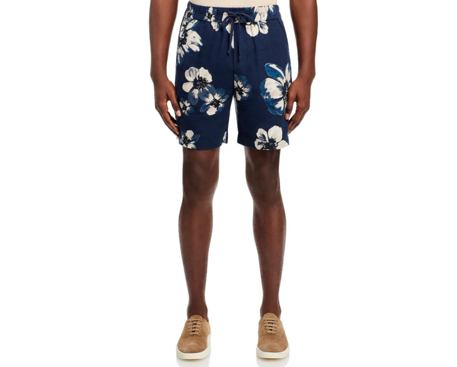 Vince Blossoms Printed Shorts MSRP $225