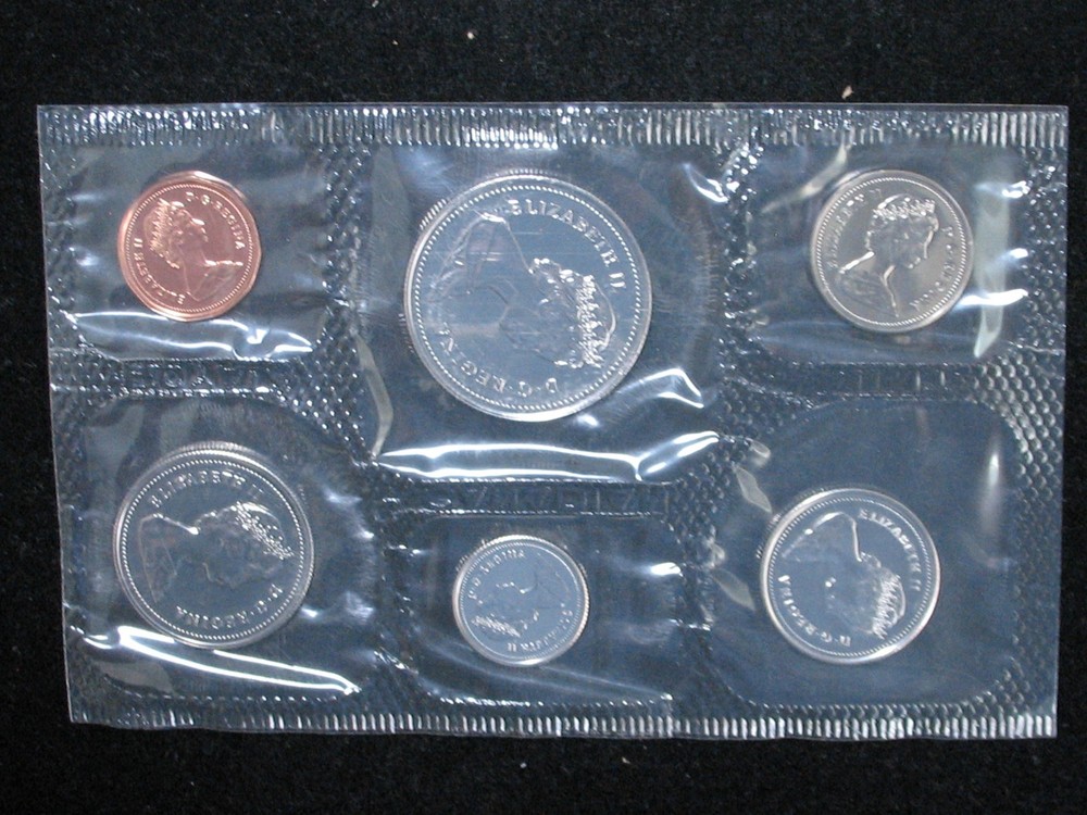 1987 CANADA PROOFLIKE MINT SET * WITH ORIGINAL MINT PACKAGING *