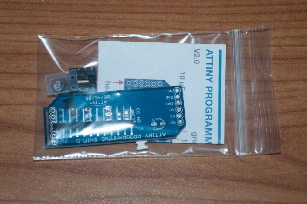 ATtiny 45/85 Programming Shield DIY Kit for Arduino