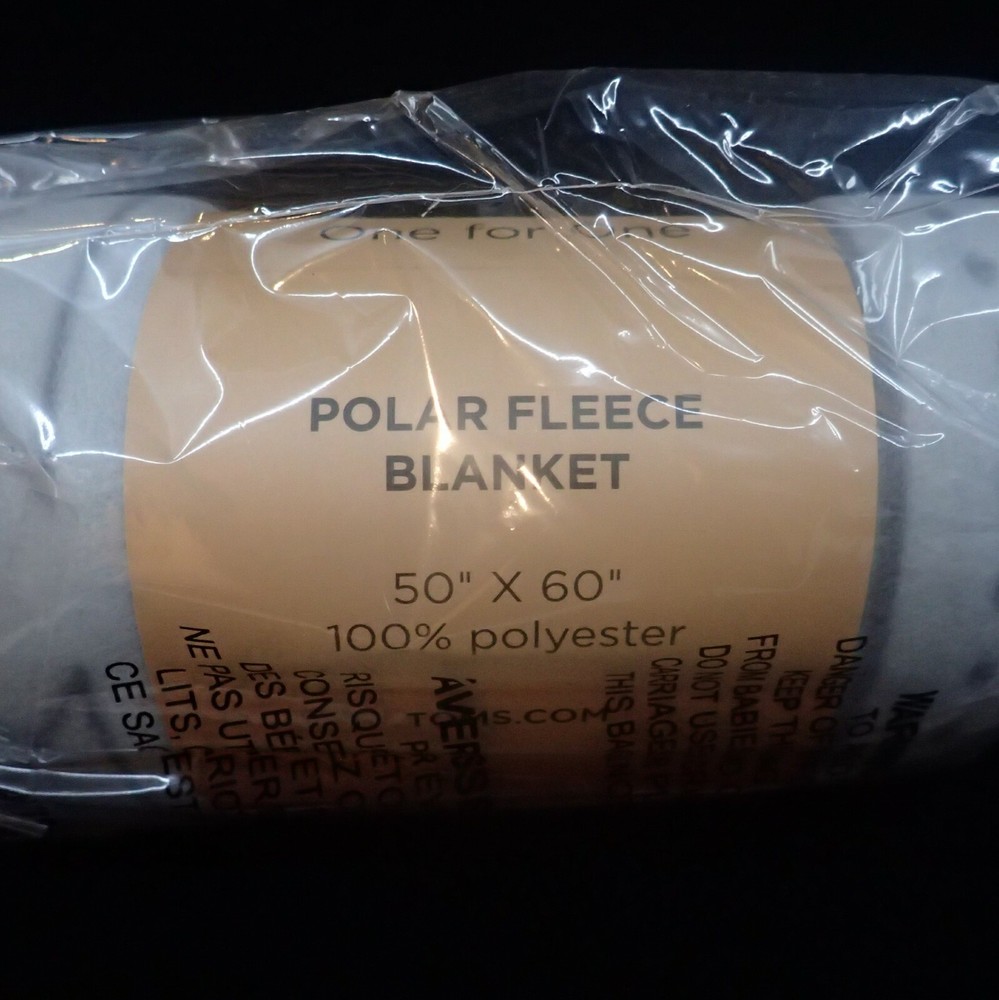 Toms Polar Fleece Blanket - NWT