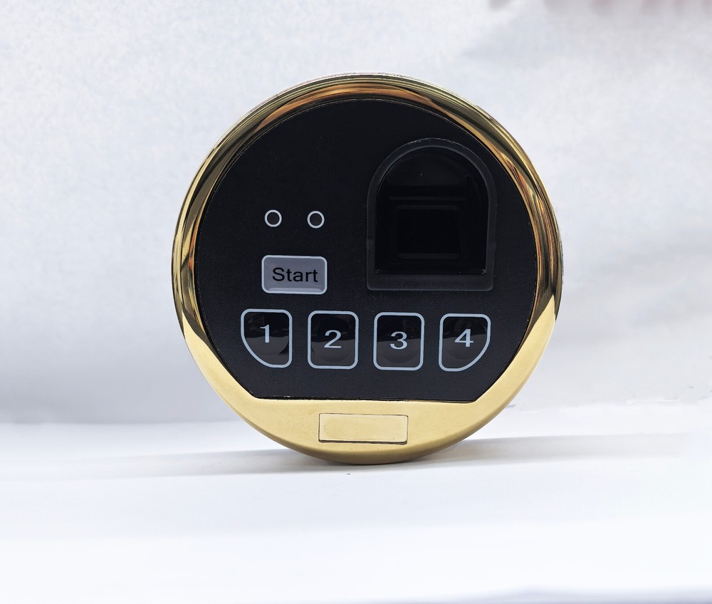 Fingerprint Gun Safe Replacement Lock Electronic Left Swing Bolt 2 Override Keys