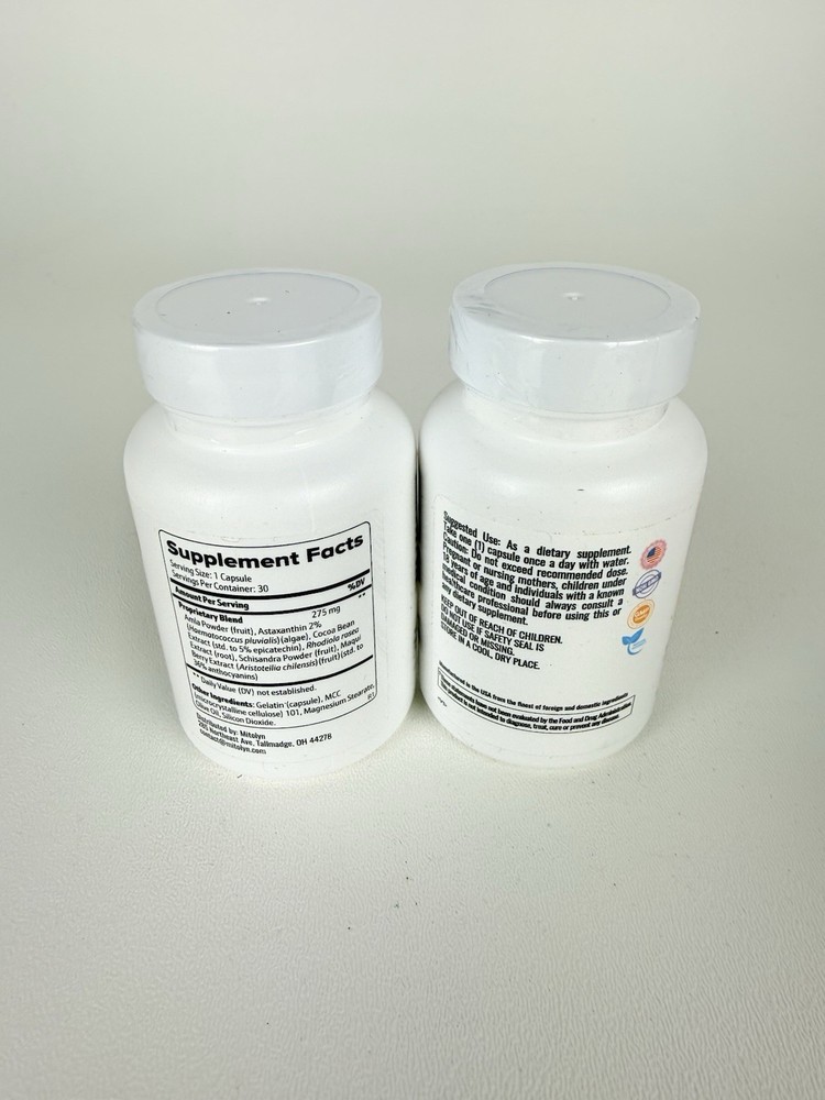 (2 Pack) Mitolyn Advanced Weight Loss Support Mito Lyn Maximum Strength 60ct