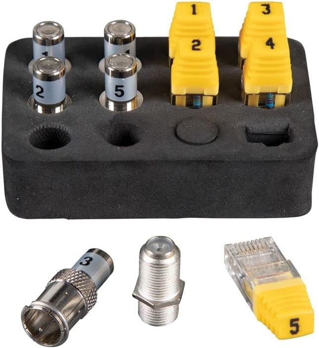 Klein Tools VDV501-851 Cable Tester with Backlit LCD Display