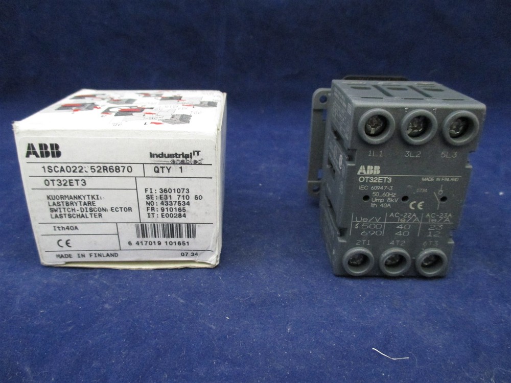 ABB OT32ET3 Disconnect  Switch new