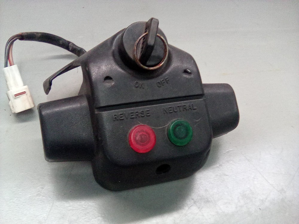 1996 Yamaha Timberwolf 250 Dash Console Indicator Lights Ignition Switch Panel